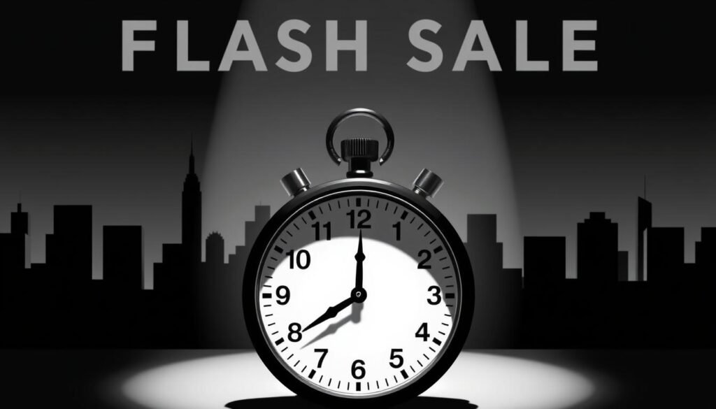 flash sale timing