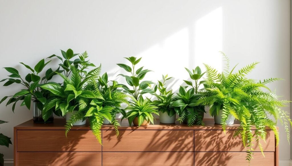 stylish home accents with artificial plants
