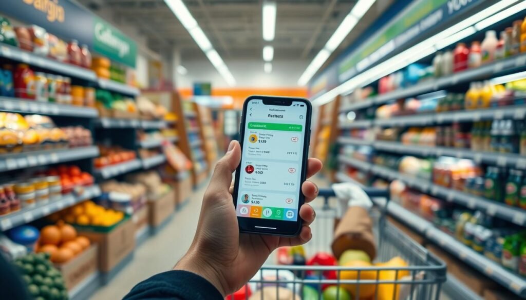 Grocery savings with cashback apps